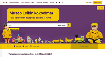 museoleikki.finna.fi kuvakaappaus